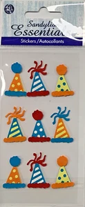 Sandylion Essentials Stickers - Party Hat -51109 - Picture 1 of 1