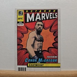 Tarjeta 2022 Panini Donruss UFC Conor McGregor base octágono Marvels #4 - Imagen 1 de 2