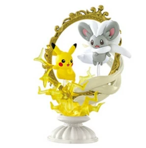 [USA Fast Ship!] Pikachu & Cinccino Pokemon Deko Rahmen Sammlung RE-MENT - Bild 1 von 2