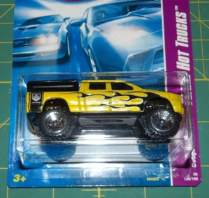 2008 Hot Wheels TEAM: Hot Trucks - Dodge Ram 1500 - Yellow - Picture 1 of 3