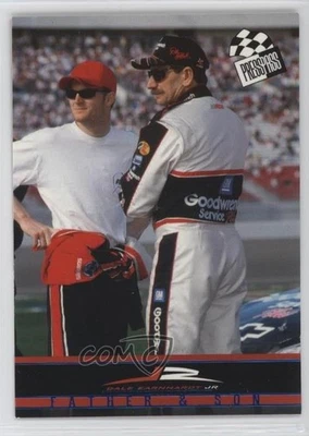 2004 Press pass Dale Earnhardt Jr Father & Son Blue Dale Earnhardt Jr #C15 HOF - Image 1 of 2