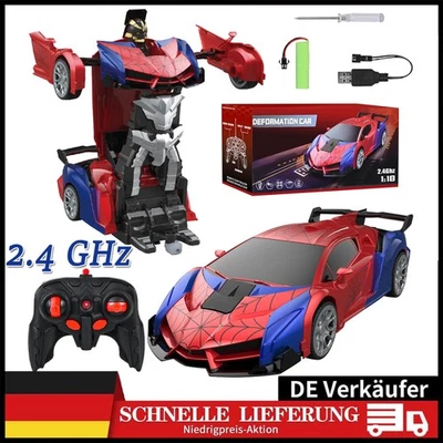RC Funk Ferngesteuertes Auto Ferngesteuert Kinderauto mit Fernsteuerung 1:18 DHL - Bild 1 von 4