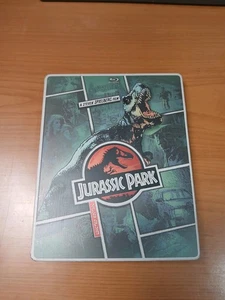 Jurassic Park (1993) LIMITED EDITION HD Blu-ray 2 DISC w/STEELBOOK CASE - Picture 1 of 5