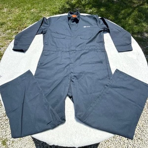 Red Kap Coveralls JB Brands Kentucky Distillery Mens Size 48 Reg Navy Blue Work - Picture 1 of 10
