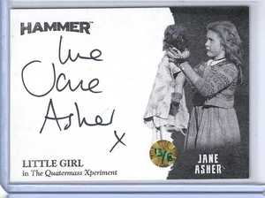 Hammer Horror Proof Auto JA1 Jane Asher 13/18 Unstoppable On-Card Autograph UK - Picture 1 of 2