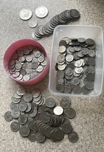 46 Dollars USA Holiday Change Spendable Currency Coins Quarter Half Dime Nickel - Picture 1 of 9