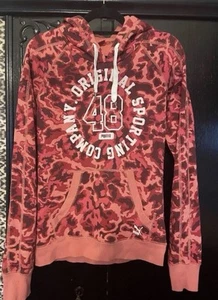 Puma Sweatshirt Hoodie Kapuzenpullover Gr S / 36 Camouflage-Pink Neuwertig - Bild 1 von 2