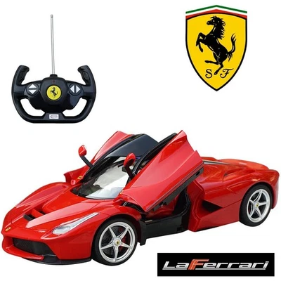 La Ferrari La Ferrari 1/14 RC Ferrari Product Radio Controlled Red Mini Car - Image 1 of 4