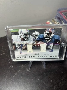 Thurman Thomas / Earl Campbell Matching Position /49 - Picture 1 of 2