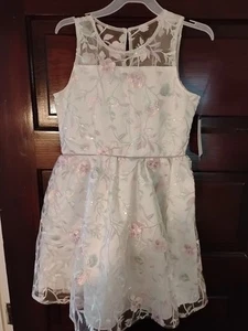 Rare Editions Girls Special Occasion Sleeveless Dress Girls 10/12 - Picture 1 of 8