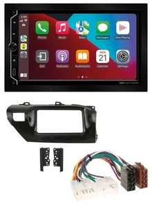 ESX 2DIN DAB USB MP3 Bluetooth Autoradio für Toyota Hilux (2015-2020) - Bild 1 von 9