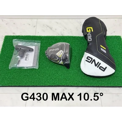 PING G430 MAX 10.5 Driver Head with Head Cover Japan Model Genuine New - Image 1 of 4