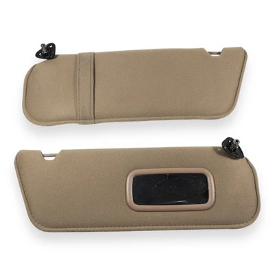 1989-2006 Ford Ranger Mazda B Series Driver & Passenger Side Sun Visor Pair - Image 1 of 4