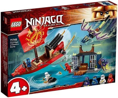 LEGO 71749 Ninjago Battle on the Bounty Toy Ninja Boat Dragon Boys Ages 4 - Image 1 of 4