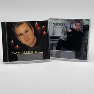 Sam Harris 2FER Christmas - On this Night & Revival 2CD GOOD & VERY GOOD - Picture 1 of 7