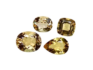 6,10 kt gelber natürlicher Beryll oval Birne Kissenschliff lose Edelsteine "siehe Video" - Bild 1 von 3