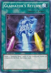 YuGiOh Gladiator's Return RYMP-EN108 Common Englisch NM unl. - Bild 1 von 2