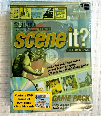 Scene It? The DVD Game Turner Classic Movies Edition NEW Factory Sealed 2005 - Image 1 of 4