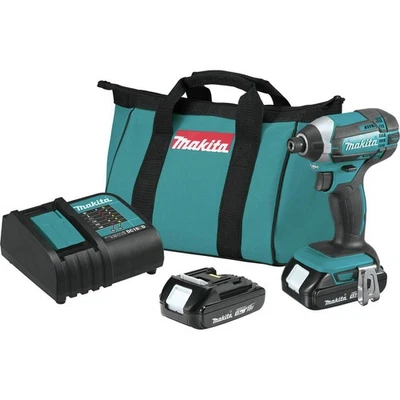 Makita 18V LXT Li-Ion 1/4 in. Impact Driver Kit XDT11SY-R Certified Refurbished - Image 1 of 4