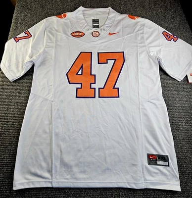Clemson Tigers Blanco Hombre 2XL Sammy Marrón #47 Cosido Nueva Camiseta de Fútbol Foto 1 de 4