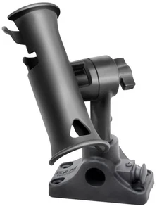 Soporte de varilla RAM Tube Jr con poste de ranura de 4" y mampara/base de superficie plana - Imagen 1 de 4