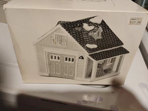 1988 Department 56 Original Snow Village - Einzelgarage 5125-0 mit Kartonbeleuchtung - Bild 1 von 3