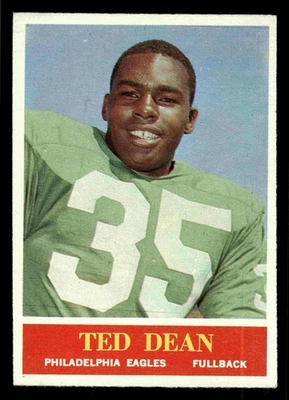 1964 Philadelphia Ted Dean #132 - Philadelphia Eagles - NM+ - Image 1 of 2