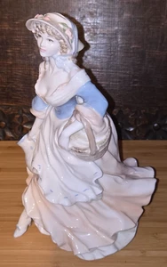 Coalport Figurine 'Milkmaid' From Cries of London Collection, 1993 J Bromley - Picture 1 of 6