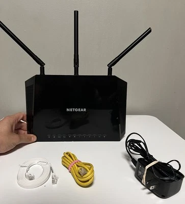 Netgear AC1750 R6400v2 Smart Dual Band Wi-Fi Router, Power Cord Excellent - Image 1 of 4