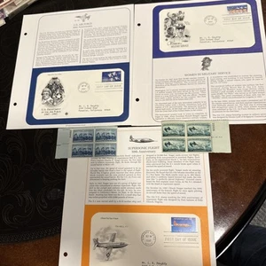 USA Military First Day Covers And Stamps And Blocks Of Stamps Never Used Mint  - Picture 1 of 7