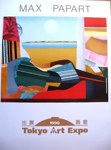 Max Papart, Original Poster, Tokyo Art Expo 1990 - groß - Bild 1 von 1