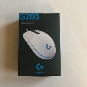 Logitech G203 LIGHTSYNC Gaming-Maus – weiß - Bild 1 von 5