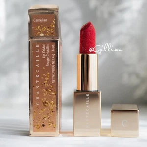 Chantecaille Lip Cristal Lipstick Carnelian Shimmer Gold Case DISCONTINUED NIB - Picture 1 of 11