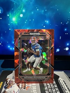 2023 Prizm Draft Picks #104 Anthony Richardson Red Ice Prizm Rookie Card