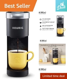 Portable Single Serve Coffee Maker - Black, Fits Anywhere, Brews in Minutes - Picture 1 of 13