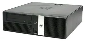 HP rp5800 Desktop Computer PC Intel Quad Core i5 8GB 128GB SSD Windows 10 Pro HD - Picture 1 of 6
