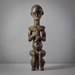 Male Fang Byeri Standing Reliquary Figure Gabon - Picture 1 of 12