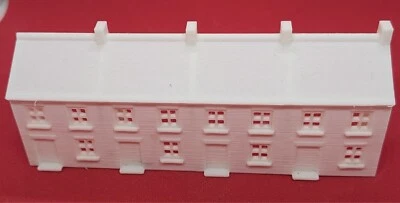 VILLAGESCENECRAFT N Gauge Railway Terraced Row Shop Fronts 1890s Industrial Building 3D Printed
