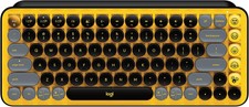Logitech POP Keys Mechanical Wireless Keyboard - Blast Yellow (920-010707)