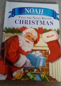 Noah 'Twas The Night Before Christmas Story Book Personalize Noah - Picture 1 of 1