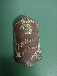 Frejus Torino fregio da telaio logo in ottone badge bici corsa - Imagen 1 de 3