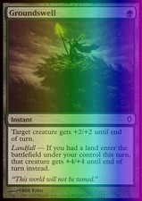 Magic the Gathering MTG Groundswell (104) Worldwake   MP FOIL