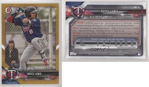 2018 Bowman Draft Gold /50 Royce Lewis #BD-87