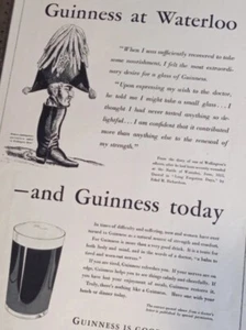 Guinness is good for you. Vintage original magazine print from 1941. - Bild 1 von 2