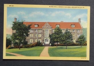 ET1515A) CPA USA ETATS UNIS BEAVER FALLS PA Geneva College McKee Hall - Bild 1 von 2