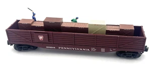 K-Line Pennsylvania 494244 Cop und Hobo Betriebsgondel mit Kisten - Bild 1 von 5