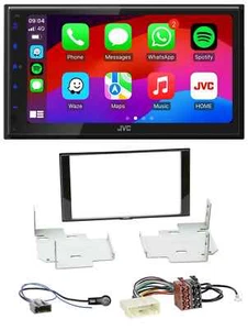 JVC Bluetooth 2DIN MP3 DAB USB Autoradio für Nissan Micra Note ab 2013 - Bild 1 von 10