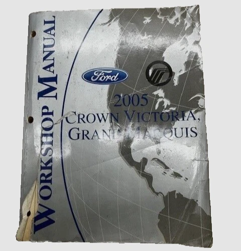 Ford Crown Victoria Grand Marquis 2005 manual de reparación de taller de fábrica SKU15 Foto 1 de 1