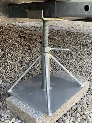 MYSTATIC Axle Stand For Static Caravan Heavy Duty - Mobile Home Siting Chassis Equipment