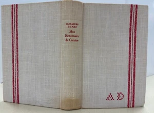 MON DICTIONNAIRE de CUISINE by Dumas. Livre Club du Libraire (1960) #324 of 3500 - Picture 1 of 6